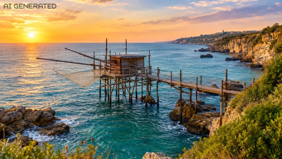 La Costa dei Trabocchi: tra Falesie, Mare e Antiche Palafitte