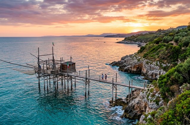 Trabocco Punta Tufano su palafitta a Fossacesia Marina